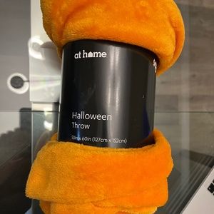 NEW Orange Throw from At Home!